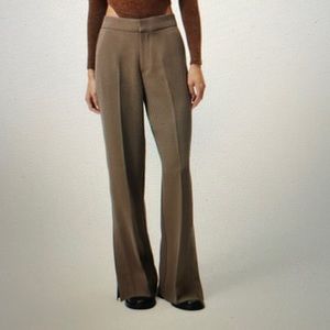 Full length menswear style pants